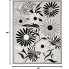 image:imageNourison Home Aloha Blue Grey 53 x 75 Area Rug  Easy Clean Non Shedding Bed Room Living Room Dining Room Kitchen 5 x 8Black White
