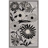 image:imageNourison Home Aloha Blue Grey 53 x 75 Area Rug  Easy Clean Non Shedding Bed Room Living Room Dining Room Kitchen 5 x 8Black White