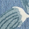 image:imageNourison Home Aloha Blue Grey 53 x 75 Area Rug  Easy Clean Non Shedding Bed Room Living Room Dining Room Kitchen 5 x 8Blue