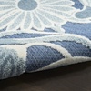 image:imageNourison Home Aloha Blue Grey 53 x 75 Area Rug  Easy Clean Non Shedding Bed Room Living Room Dining Room Kitchen 5 x 8Blue