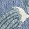 image:imageNourison Home Aloha Blue Grey 53 x 75 Area Rug  Easy Clean Non Shedding Bed Room Living Room Dining Room Kitchen 5 x 8Blue