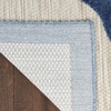 image:imageNourison Home Aloha Blue Grey 53 x 75 Area Rug  Easy Clean Non Shedding Bed Room Living Room Dining Room Kitchen 5 x 8Blue Grey