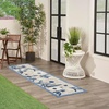 image:imageNourison Home Aloha Blue Grey 53 x 75 Area Rug  Easy Clean Non Shedding Bed Room Living Room Dining Room Kitchen 5 x 8Blue Grey