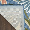 image:imageNourison Home Aloha Blue Grey 53 x 75 Area Rug  Easy Clean Non Shedding Bed Room Living Room Dining Room Kitchen 5 x 8Blue Sage