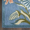 image:imageNourison Home Aloha Blue Grey 53 x 75 Area Rug  Easy Clean Non Shedding Bed Room Living Room Dining Room Kitchen 5 x 8Blue Sage