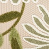 image:imageNourison Home Aloha Blue Grey 53 x 75 Area Rug  Easy Clean Non Shedding Bed Room Living Room Dining Room Kitchen 5 x 8Ivory Green
