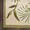 image:imageNourison Home Aloha Blue Grey 53 x 75 Area Rug  Easy Clean Non Shedding Bed Room Living Room Dining Room Kitchen 5 x 8Ivory Green