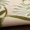 image:imageNourison Home Aloha Blue Grey 53 x 75 Area Rug  Easy Clean Non Shedding Bed Room Living Room Dining Room Kitchen 5 x 8Ivory Green