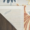 image:imageNourison Home Aloha Blue Grey 53 x 75 Area Rug  Easy Clean Non Shedding Bed Room Living Room Dining Room Kitchen 5 x 8Ivory Rose
