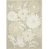 image:imageNourison Home Aloha Blue Grey 53 x 75 Area Rug  Easy Clean Non Shedding Bed Room Living Room Dining Room Kitchen 5 x 8Ivory Sage