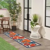 image:imageNourison Home Aloha Blue Grey 53 x 75 Area Rug  Easy Clean Non Shedding Bed Room Living Room Dining Room Kitchen 5 x 8Multi Color