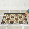 image:imageNourison Home Aloha Blue Multicolor 4 x Round Area Rug  Easy Clean Non Shedding Bed Room Living Room Dining Room Kitchen 4 x RoundBlueMulticolor