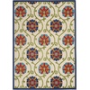 image:imageNourison Home Aloha Blue Multicolor 4 x Round Area Rug  Easy Clean Non Shedding Bed Room Living Room Dining Room Kitchen 4 x RoundBlueMulticolor