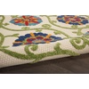 image:imageNourison Home Aloha Blue Multicolor 4 x Round Area Rug  Easy Clean Non Shedding Bed Room Living Room Dining Room Kitchen 4 x RoundBlueMulticolor