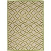 image:imageNourison Home Aloha Green 710 x 106 Area Rug  Easy Clean Non Shedding Bed Room Living Room Dining Room Kitchen 8 x 11Green