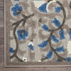 image:imageNourison Home Aloha Grey Multicolor 2 x 3 Area Rug  Easy Clean Non Shedding Bed Room Living Room Dining Room Kitchen 2 x 3
