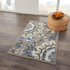 image:imageNourison Home Aloha Grey Multicolor 2 x 3 Area Rug  Easy Clean Non Shedding Bed Room Living Room Dining Room Kitchen 2 x 3