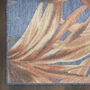 image:imageNourison Home Aloha Ivory Blue 53 x 75 Area Rug  Easy Clean Non Shedding Bed Room Living Room Dining Room Kitchen 5 x 8Blue Rose