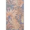 image:imageNourison Home Aloha Ivory Blue 53 x 75 Area Rug  Easy Clean Non Shedding Bed Room Living Room Dining Room Kitchen 5 x 8Blue Rose