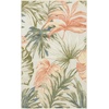 image:imageNourison Home Aloha Ivory Blue 53 x 75 Area Rug  Easy Clean Non Shedding Bed Room Living Room Dining Room Kitchen 5 x 8Ivory Green