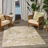 image:imageNourison Home Aloha Ivory Blue 53 x 75 Area Rug  Easy Clean Non Shedding Bed Room Living Room Dining Room Kitchen 5 x 8Ivory Sage