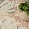 image:imageNourison Home Aloha Ivory Blue 53 x 75 Area Rug  Easy Clean Non Shedding Bed Room Living Room Dining Room Kitchen 5 x 8Sage Rose