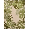 image:imageNourison Home Aloha Ivory Green 710 x Round Area Rug  Easy Clean Non Shedding Bed Room Living Room Dining Room Kitchen 8 x RoundIvory Green