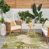 image:imageNourison Home Aloha Ivory Green 710 x Round Area Rug  Easy Clean Non Shedding Bed Room Living Room Dining Room Kitchen 8 x RoundIvory Green