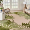 image:imageNourison Home Aloha Ivory Green 710 x Round Area Rug  Easy Clean Non Shedding Bed Room Living Room Dining Room Kitchen 8 x RoundIvory Green