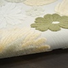 image:imageNourison Home Aloha Ivory Green 9 x 12 Area Rug  Easy Clean Non Shedding Bed Room Living Room Dining Room Kitchen 9 x 12Ivory Green