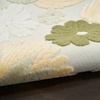 image:imageNourison Home Aloha Ivory Green 9 x 12 Area Rug  Easy Clean Non Shedding Bed Room Living Room Dining Room Kitchen 9 x 12Ivory Green