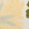 image:imageNourison Home Aloha Ivory Green 9 x 12 Area Rug  Easy Clean Non Shedding Bed Room Living Room Dining Room Kitchen 9 x 12Ivory Green