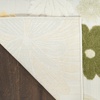 image:imageNourison Home Aloha Ivory Green 9 x 12 Area Rug  Easy Clean Non Shedding Bed Room Living Room Dining Room Kitchen 9 x 12Ivory Green