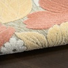 image:imageNourison Home Aloha Ivory Green 9 x 12 Area Rug  Easy Clean Non Shedding Bed Room Living Room Dining Room Kitchen 9 x 12Rose