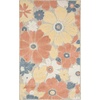 image:imageNourison Home Aloha Ivory Green 9 x 12 Area Rug  Easy Clean Non Shedding Bed Room Living Room Dining Room Kitchen 9 x 12Rose