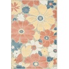 image:imageNourison Home Aloha Ivory Green 9 x 12 Area Rug  Easy Clean Non Shedding Bed Room Living Room Dining Room Kitchen 9 x 12Rose