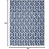 image:imageNourison Home Aloha Ivory Grey 53 x 75 Area Rug  Easy Clean Non Shedding Bed Room Living Room Dining Room Kitchen 5 x 8Blue