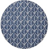 image:imageNourison Home Aloha Ivory Grey 53 x 75 Area Rug  Easy Clean Non Shedding Bed Room Living Room Dining Room Kitchen 5 x 8Blue