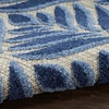 image:imageNourison Home Aloha Ivory Grey 53 x 75 Area Rug  Easy Clean Non Shedding Bed Room Living Room Dining Room Kitchen 5 x 8Blue