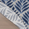 image:imageNourison Home Aloha Ivory Grey 53 x 75 Area Rug  Easy Clean Non Shedding Bed Room Living Room Dining Room Kitchen 5 x 8Blue