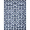 image:imageNourison Home Aloha Ivory Grey 53 x 75 Area Rug  Easy Clean Non Shedding Bed Room Living Room Dining Room Kitchen 5 x 8Blue