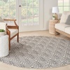 image:imageNourison Home Aloha Ivory Grey 53 x 75 Area Rug  Easy Clean Non Shedding Bed Room Living Room Dining Room Kitchen 5 x 8Charcoal