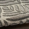image:imageNourison Home Aloha Ivory Grey 53 x 75 Area Rug  Easy Clean Non Shedding Bed Room Living Room Dining Room Kitchen 5 x 8Charcoal