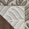 image:imageNourison Home Aloha Ivory Grey 53 x 75 Area Rug  Easy Clean Non Shedding Bed Room Living Room Dining Room Kitchen 5 x 8Charcoal