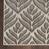 image:imageNourison Home Aloha Ivory Grey 53 x 75 Area Rug  Easy Clean Non Shedding Bed Room Living Room Dining Room Kitchen 5 x 8Charcoal