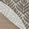 image:imageNourison Home Aloha Ivory Grey 53 x 75 Area Rug  Easy Clean Non Shedding Bed Room Living Room Dining Room Kitchen 5 x 8Charcoal