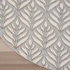 image:imageNourison Home Aloha Ivory Grey 53 x 75 Area Rug  Easy Clean Non Shedding Bed Room Living Room Dining Room Kitchen 5 x 8Grey