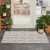 image:imageNourison Home Aloha Ivory Grey 53 x 75 Area Rug  Easy Clean Non Shedding Bed Room Living Room Dining Room Kitchen 5 x 8Grey