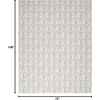 image:imageNourison Home Aloha Ivory Grey 53 x 75 Area Rug  Easy Clean Non Shedding Bed Room Living Room Dining Room Kitchen 5 x 8Grey