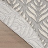 image:imageNourison Home Aloha Ivory Grey 53 x 75 Area Rug  Easy Clean Non Shedding Bed Room Living Room Dining Room Kitchen 5 x 8Grey